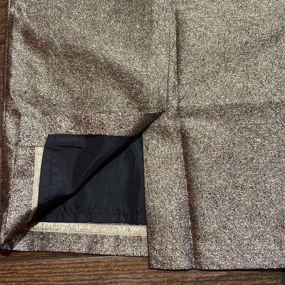 Worthington Good Metalic Christmas Women Skirt Size4 - Picture 14 of 15